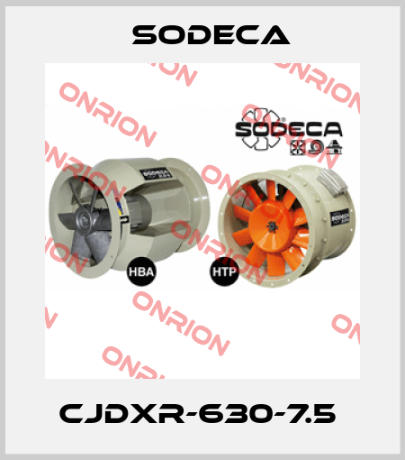 CJDXR-630-7.5  Sodeca