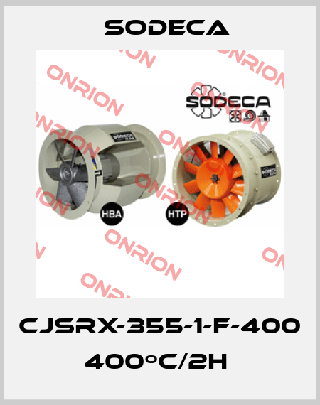 CJSRX-355-1-F-400  400ºC/2H  Sodeca
