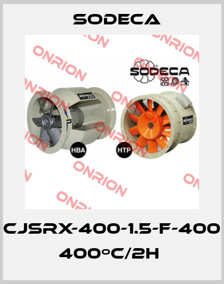 CJSRX-400-1.5-F-400  400ºC/2H  Sodeca