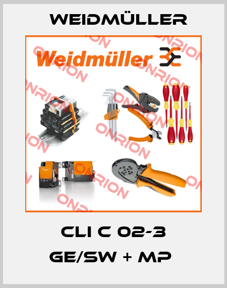 CLI C 02-3 GE/SW + MP  Weidmüller