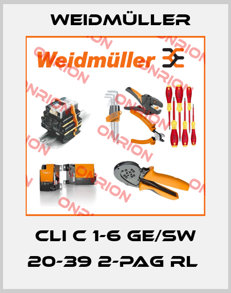 CLI C 1-6 GE/SW 20-39 2-PAG RL  Weidmüller
