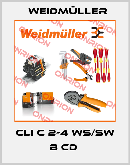 CLI C 2-4 WS/SW B CD  Weidmüller