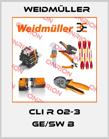CLI R 02-3 GE/SW B  Weidmüller
