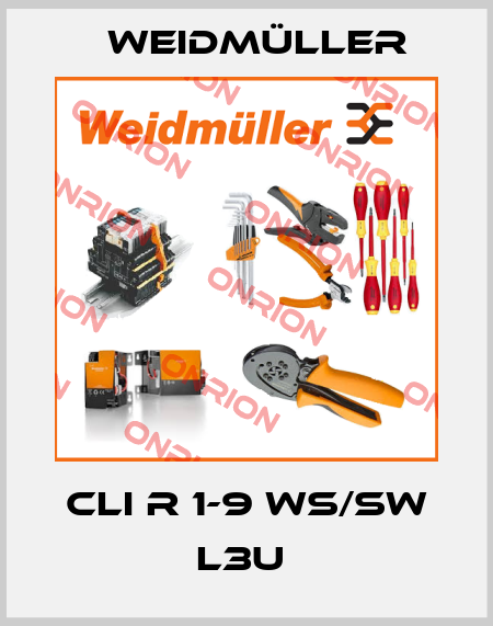 CLI R 1-9 WS/SW L3U  Weidmüller