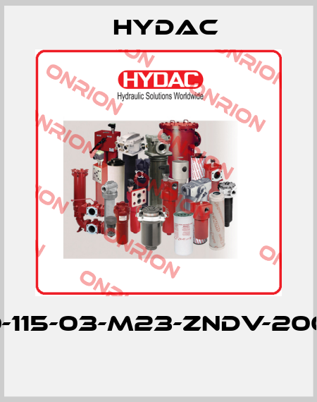 CO1B08T-5,0-115-03-M23-ZNDV-200V+24DG-Z4  Hydac