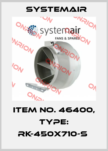 Item No. 46400, Type: RK-450x710-S  Systemair