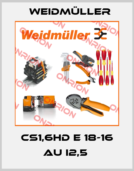 CS1,6HD E 18-16 AU I2,5  Weidmüller