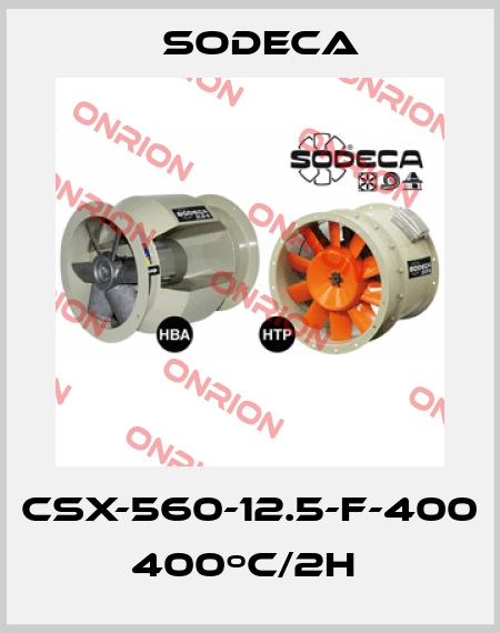 CSX-560-12.5-F-400  400ºC/2H  Sodeca