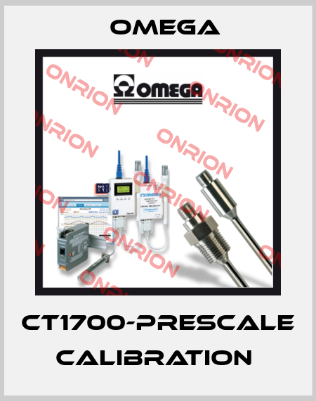 CT1700-PRESCALE CALIBRATION  Omega