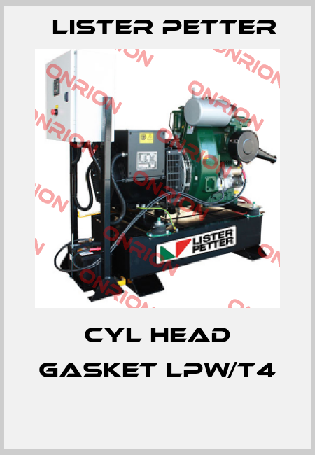 CYL HEAD GASKET LPW/T4  Lister Petter