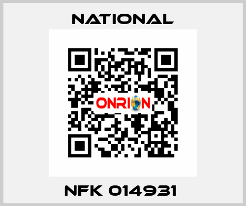 NFK 014931  National