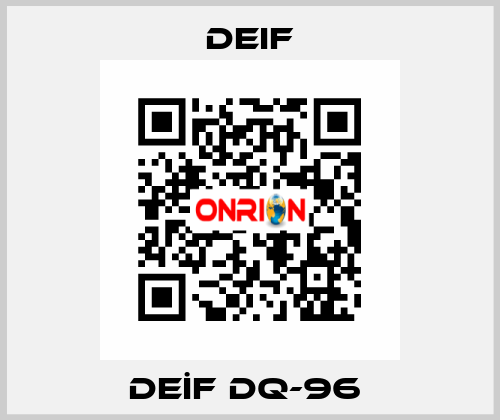 DEİF DQ-96  Deif