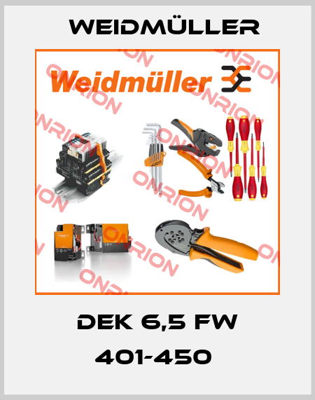 DEK 6,5 FW 401-450  Weidmüller