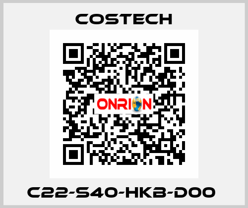 C22-S40-HKB-D00  Costech