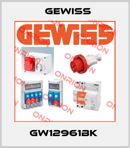 GW12961BK  Gewiss