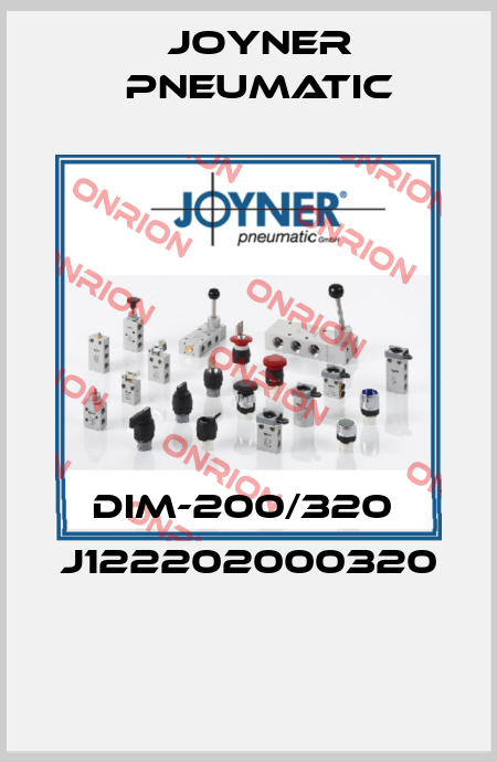 DIM-200/320  J122202000320  Joyner Pneumatic