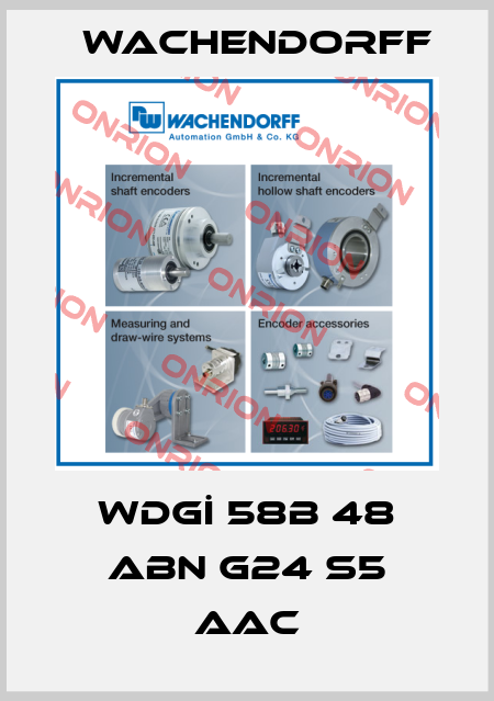 WDGİ 58B 48 ABN G24 S5 AAC Wachendorff