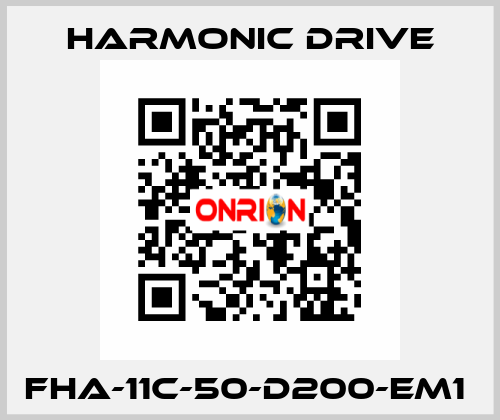 FHA-11C-50-D200-EM1  Harmonic Drive