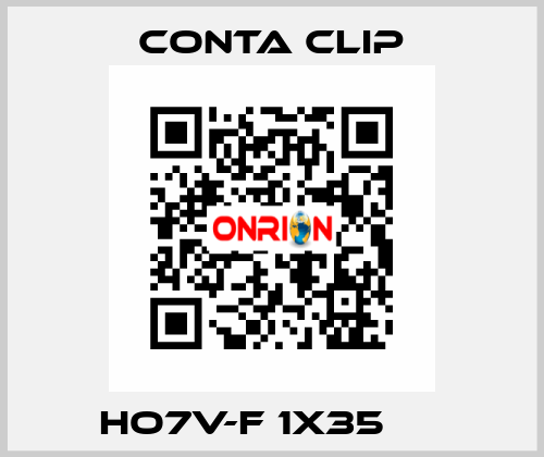 HO7V-F 1X35      Conta Clip