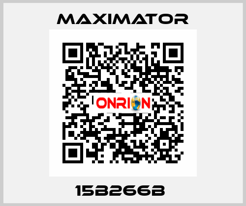 15B266B  Maximator