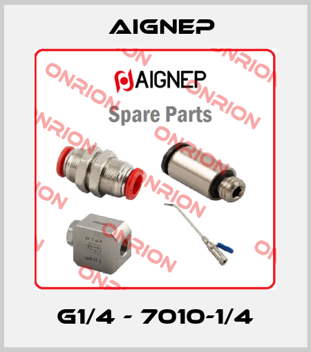 G1/4 - 7010-1/4 Aignep