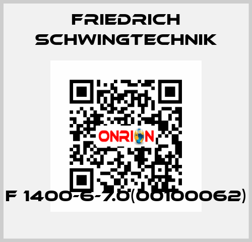 F 1400-6-7.0(00100062) Friedrich Schwingtechnik