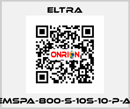 EMSPA-800-S-10S-10-P-A  Eltra