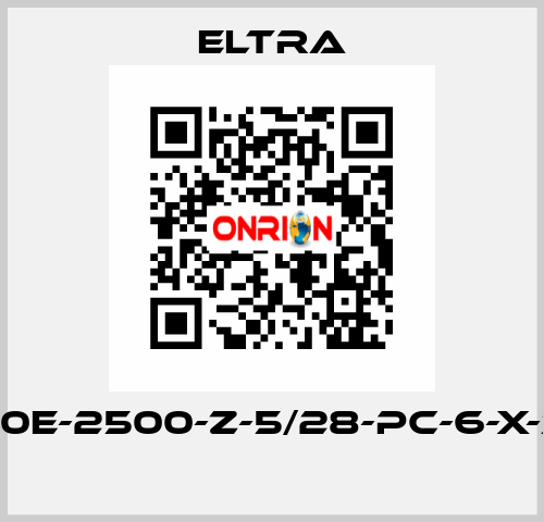 ER-30E-2500-Z-5/28-PC-6-X-3-PA  Eltra