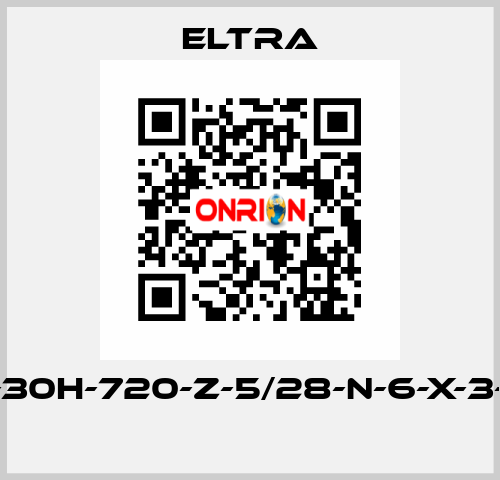 ER-30H-720-Z-5/28-N-6-X-3-PR  Eltra