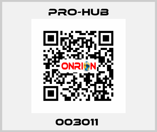 003011  Pro-Hub