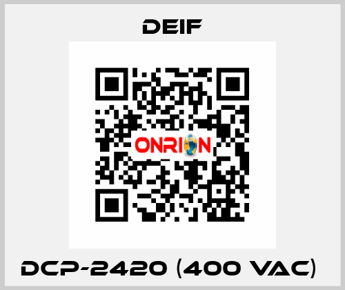 DCP-2420 (400 VAC)  Deif