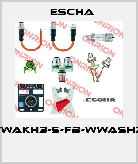 FB-WWAKH3-5-FB-WWASH3/P01  Escha