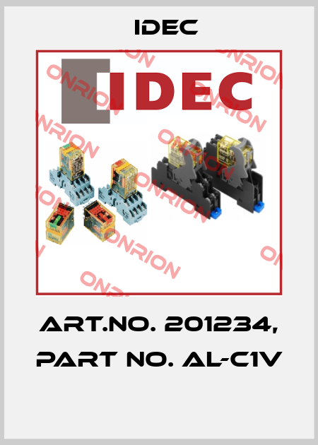 Art.No. 201234, Part No. AL-C1V  Idec