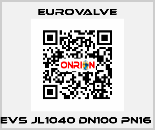 EVS JL1040 DN100 PN16  Eurovalve