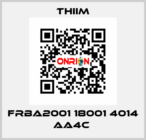 FRBA2001 18001 4014 AA4C  Thiim