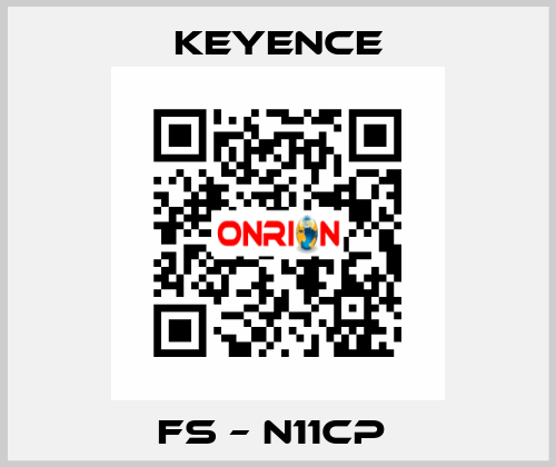 FS – N11CP  Keyence