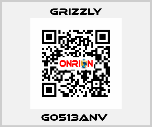 G0513ANV  Grizzly