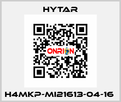 H4MKP-MI21613-04-16  Hytar