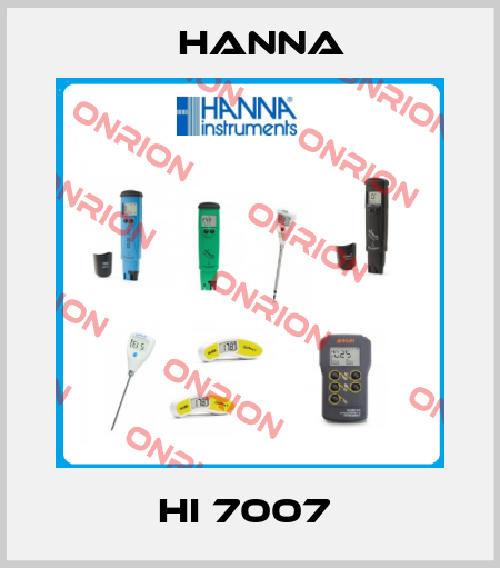 HI 7007  Hanna