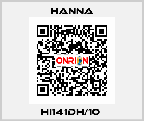HI141DH/10  Hanna