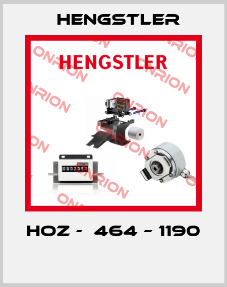 HOZ -  464 – 1190  Hengstler