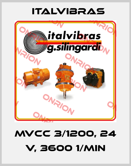 MVCC 3/1200, 24 V, 3600 1/min Italvibras