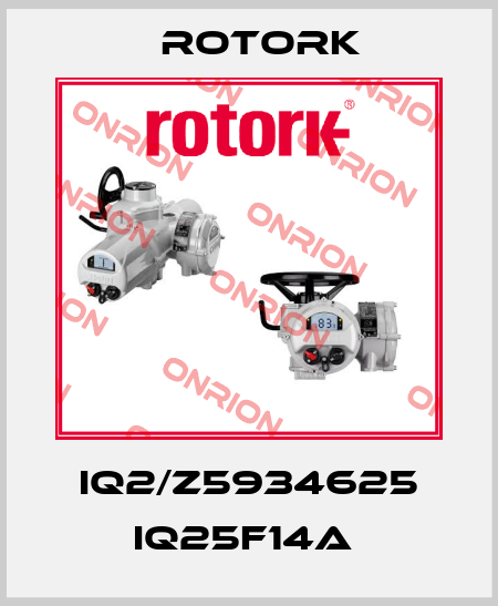 IQ2/Z5934625 IQ25F14A  Rotork