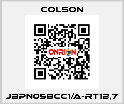 JBPN058CC1/A-RT12,7 Colson