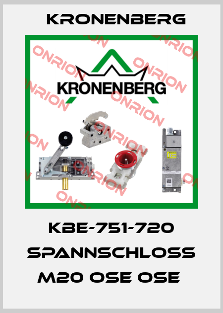 KBE-751-720 SPANNSCHLOß M20 OSE OSE  Kronenberg