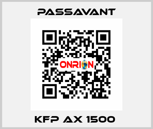 KFP AX 1500  Passavant