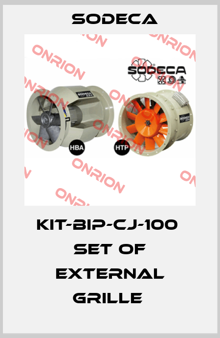 KIT-BIP-CJ-100  SET OF EXTERNAL GRILLE  Sodeca