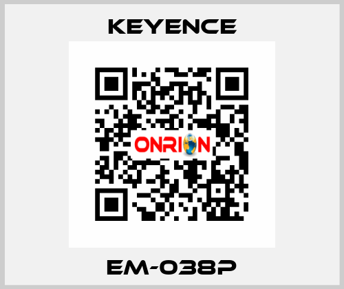 EM-038P Keyence