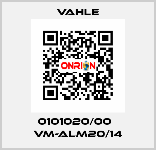 0101020/00    VM-ALM20/14  Vahle