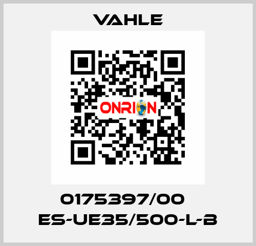 0175397/00    ES-UE35/500-L-B  Vahle